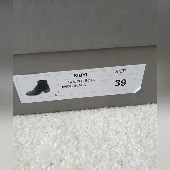Coclico block heel Sibyl Ringo black leather booties - Picture 6 of 10